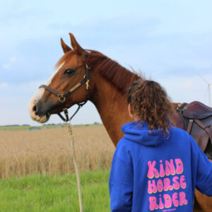 kind horse rider - hoodie