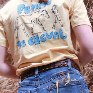 femme de cheval - mayonnaise